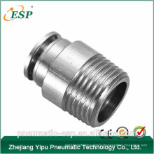 pneumatic metal male pipe fittings